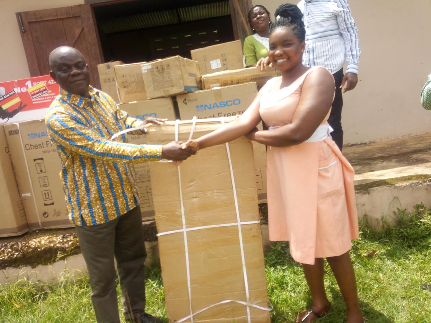 Upper Denkyira East Municipal Assembly supports persons with disability.