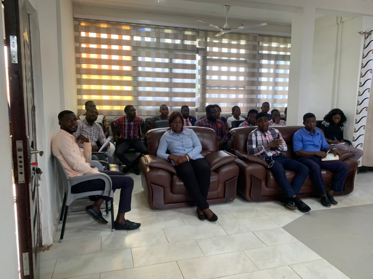 STAFF (MANAGEMENT) MEETING AT OFFICE OF MCE