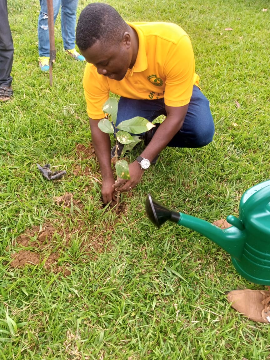 (GREEN GHANA PROJECT) MP, MCE, MCD AND STAKEHOLDERS TARGETS TO PLANT 200,000 TREES IN UDE