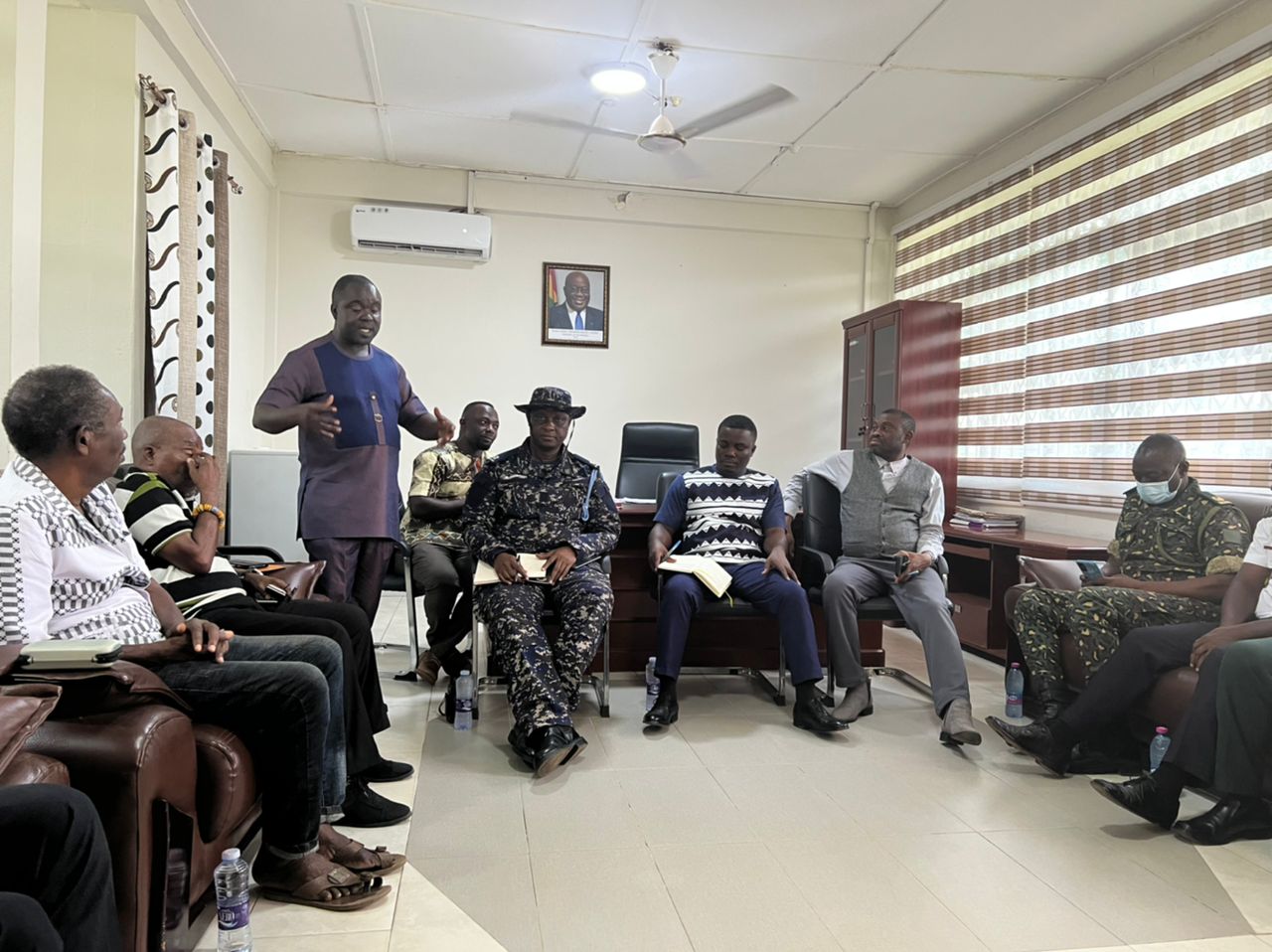 MUSEC MEETING WITH SMALL SCALL MINERS ASSOCIATION ON ''GALAMSEY''