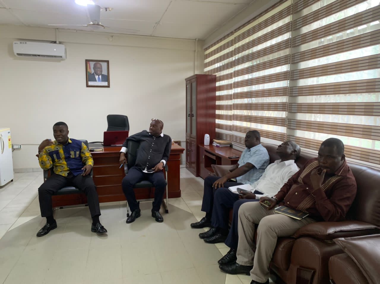 STAFF (MANAGEMENT) MEETING AT OFFICE OF MCE