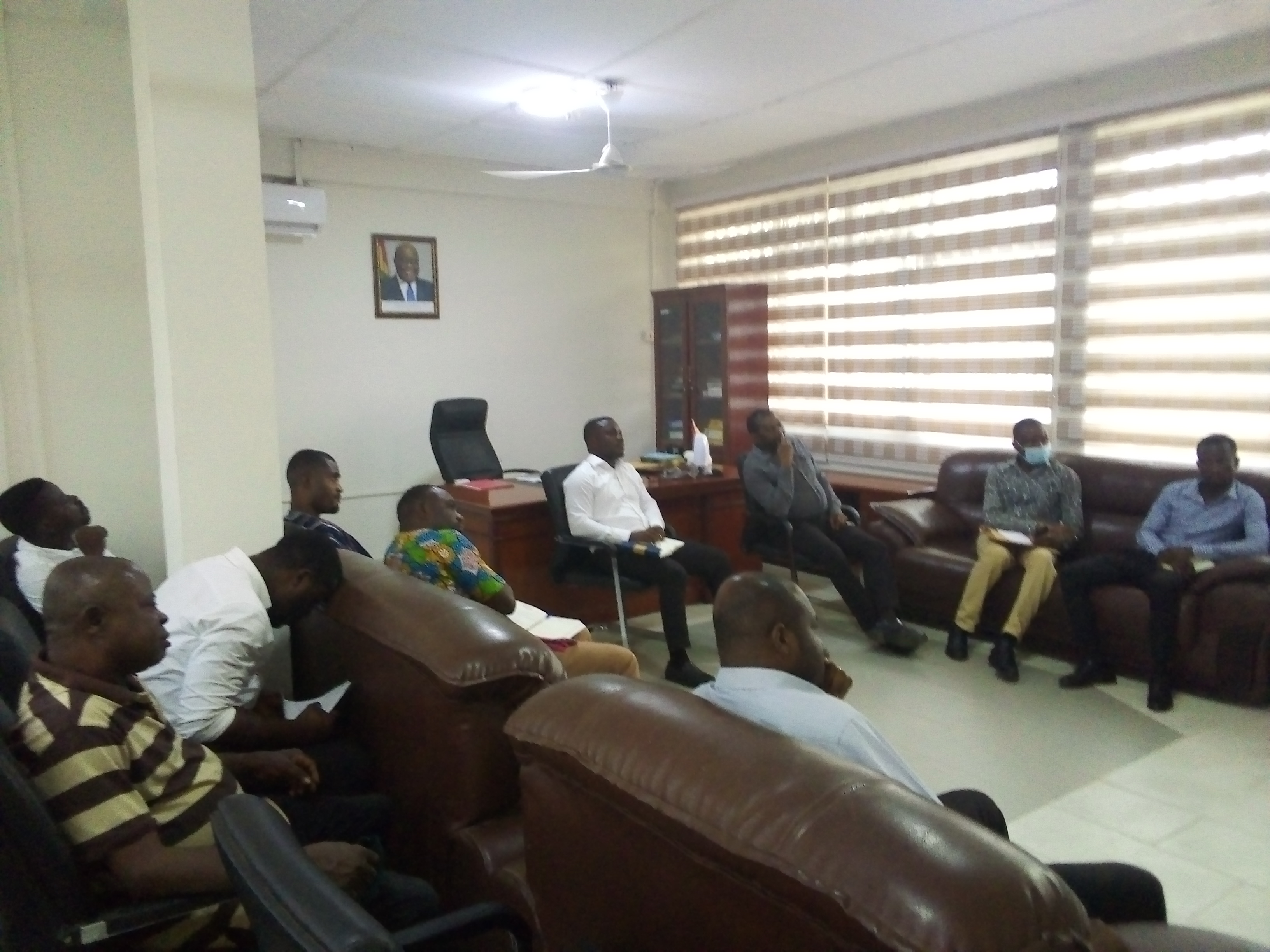 VIRTUAL MEETING WITH MANAGEMENT AND T.R.E.E ON REVENUE MOBILISATION 